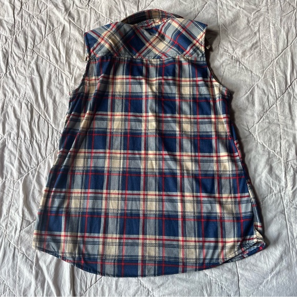 Eden And Olivia Women's Plaid Tank Top Size Small - Picture 4 of 4